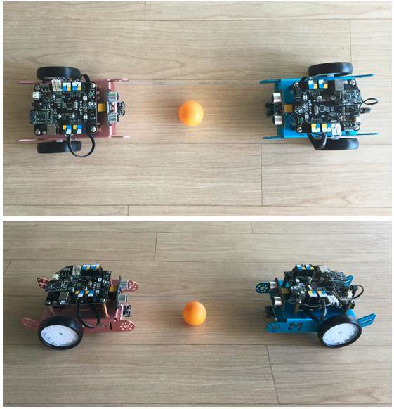 mbot机器人足球赛
