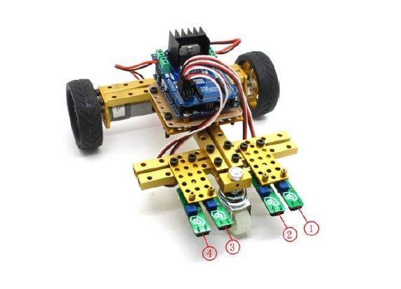 2016城市科学节-topmom妈妈向上—arduino巡线小车