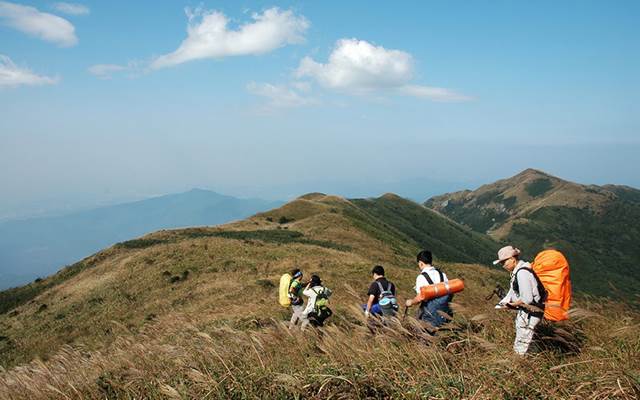 一日徒步穿越惠州四方山