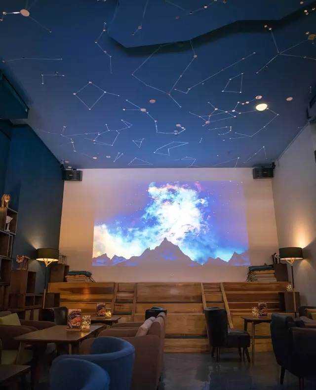 so cafe星空观影场地实景