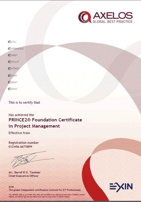 prince2项目管理自学考试第二期