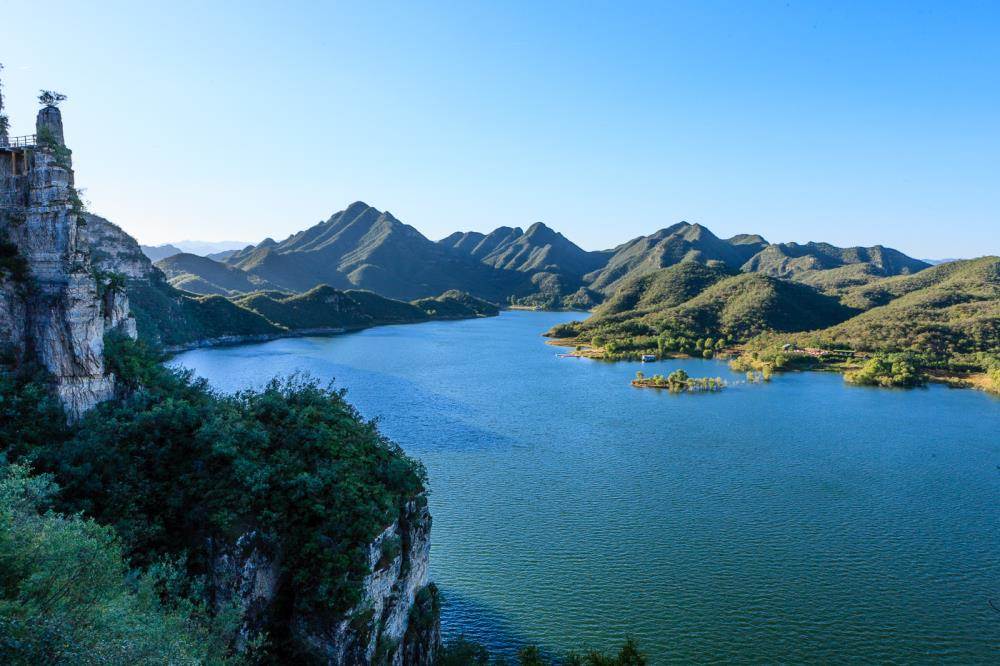 【北京百灵鸟户外】8月20日 畅游比桂林还美的易水湖--赤壁外景地