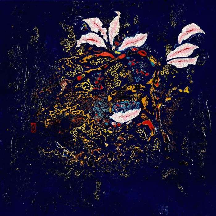 《蓝调紫荆（三）》30×30cm.jpg