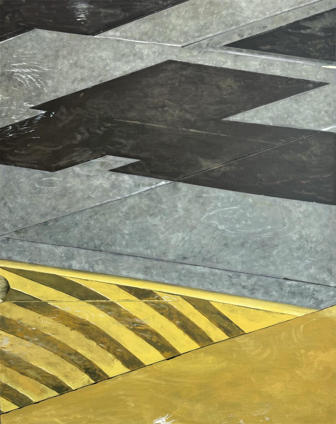 灵沼正涵春 II，2024，布面油画，90x70cm.jpg