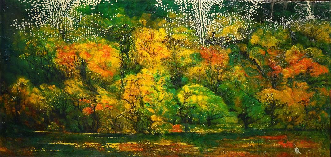 8《春去秋来》48x100cm.jpg