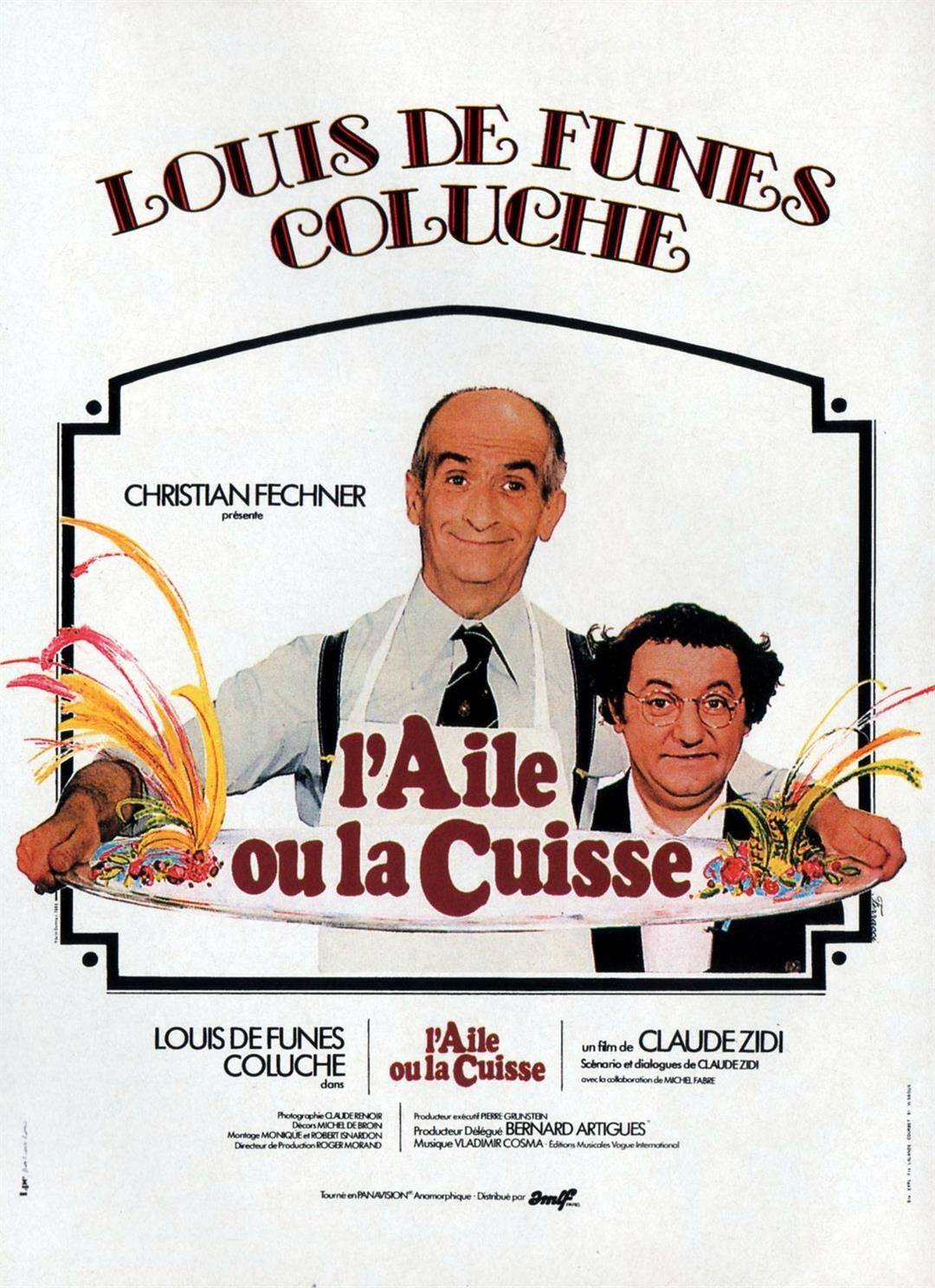 美食家 l"aile ou la cuisse 凯撒电影奖得主克洛德·齐迪经典之作