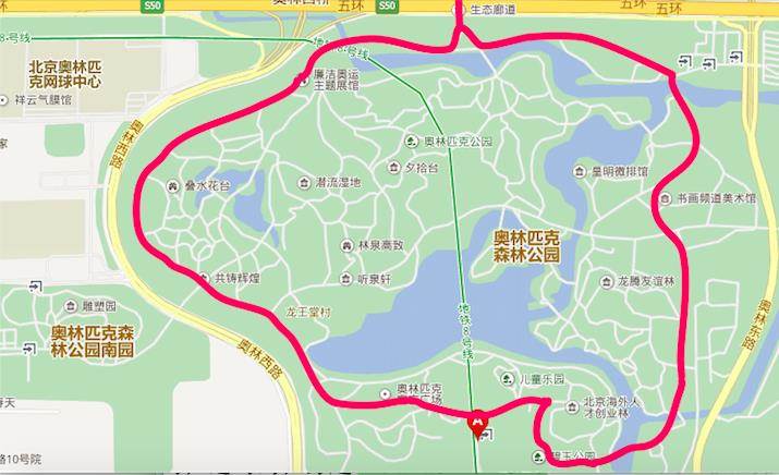 hacker run-福利-奥森南园5km,上门1元大保健等你拿!