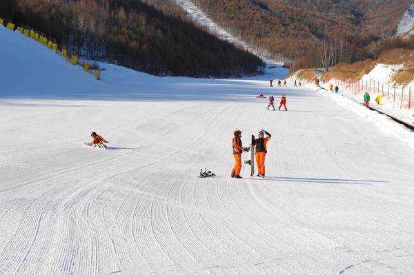 唐山滑雪场图片
