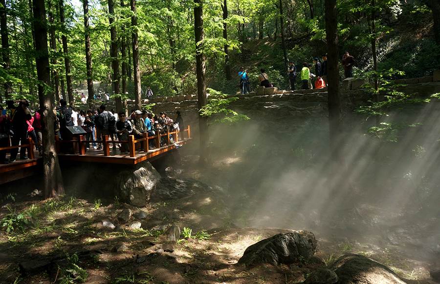 香山樱桃沟景区图片