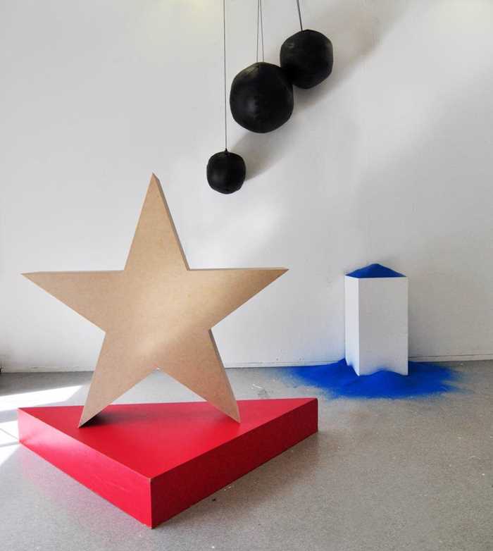 《星星升起,装置艺术,2014 a star is born installation