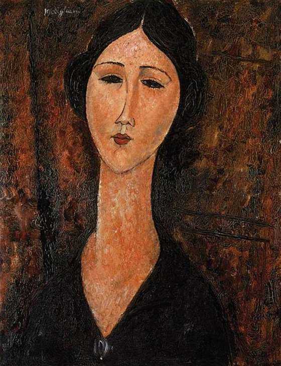 莫迪里阿尼 珍妮像 modigliani the image of jeanne 614*80cmpng