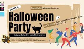 [Oct 31st, Sat] Halloween: Costume, Salsa, Live Latin Music and Fun