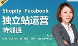 shopify+facebook独立站运营特训班