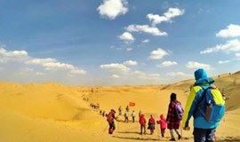 五一3日【库不齐沙漠A线】百人沙漠徒步之旅の离北京最近的沙漠