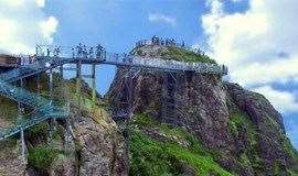 【金子山】5月3日 挑战金子山天梯 体验最险玻璃桥
