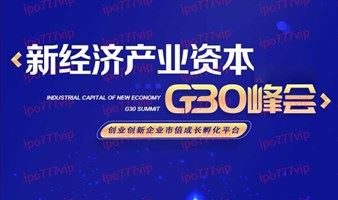 重庆站·新经济产业资本·G30峰会