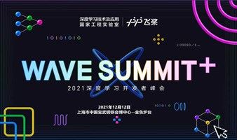 WAVE SUMMIT+ 2021深度学习开发者峰会---上海站
