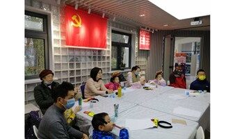 【杨浦公园党群服务站】插花园艺、绘画涂色