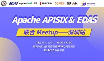 Apache APISIX & 阿里 EDAS 联合 Meetup——深圳站