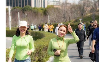 4月16日上海公益暴走+飞盘@大宁公园，与企业家们一起，给山区女孩送关爱！