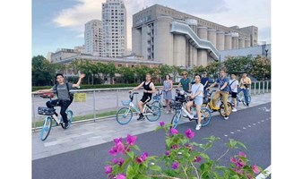 遇见城市部落，杨浦滨江Citywalk-Citycycle：驾风而来，骑行一“夏”