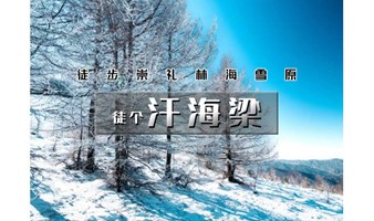 周末1日｜汗海梁｜东北雪乡徒步体验の崇礼山脊-卧牛盘-汗海梁15公里林海雪原穿越