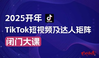 2025开年TikTok短视频及达人矩阵闭门大课—跨境电商|外贸|AI