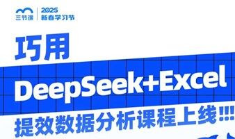DeepSeek+Excel双动力提效数据分析 | 课程免费听