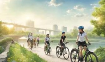 江高镇“踏青春之轮，扬五四之光”主题团日活动