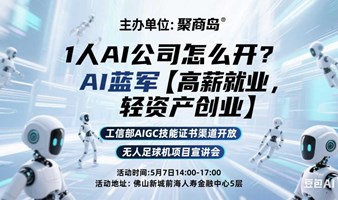 1人AI公司怎么开？+AI蓝军（高薪就业轻资产创业）