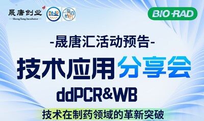6月12日晟唐孵化器技术应用分享会（ddpcr&WB）