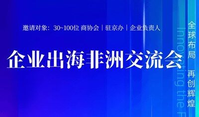 企业出海非洲交流会